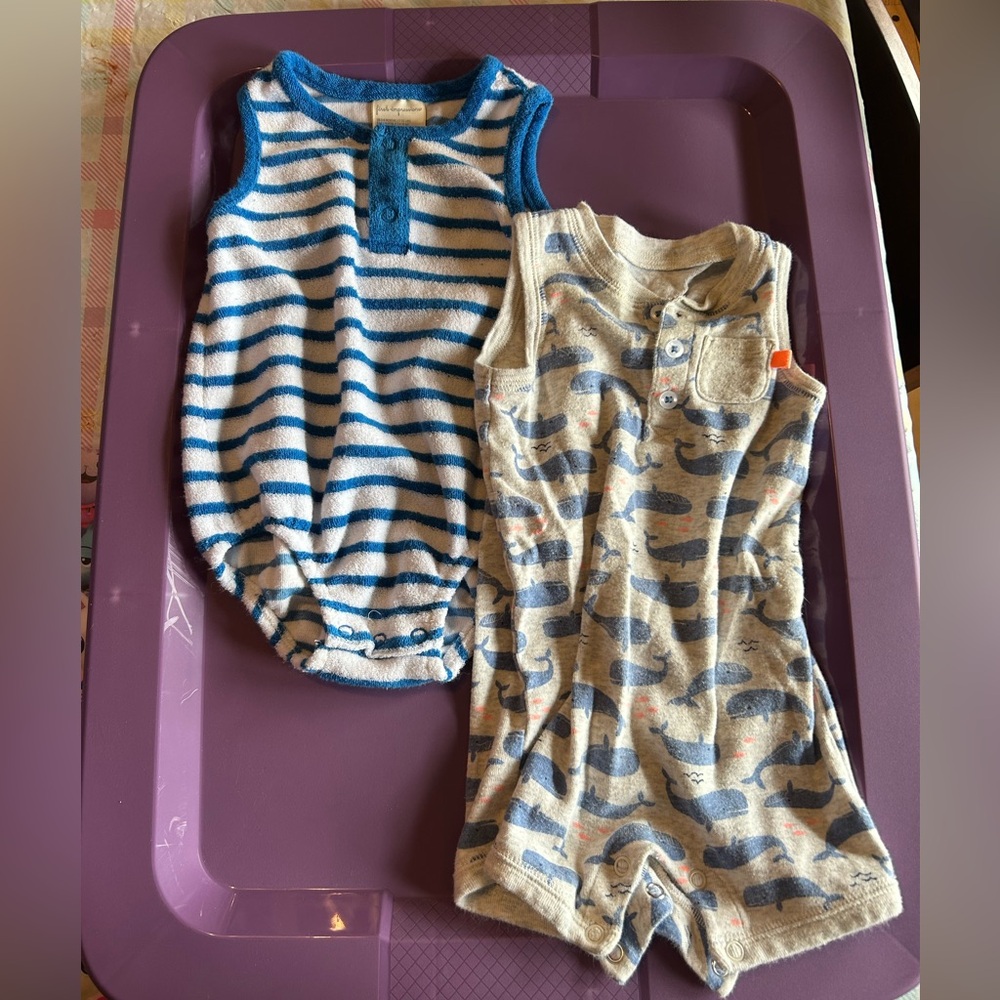 Tank top rompers